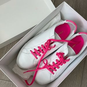 Common Projects White/Pink sneakers. Size 37